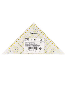 Regra triângulo retângulo Omnigrid 1/2 quadrados