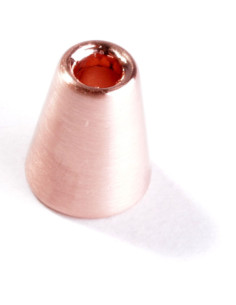 Ponteira de metal em forma de sino para cordões - Ouro rosa 2