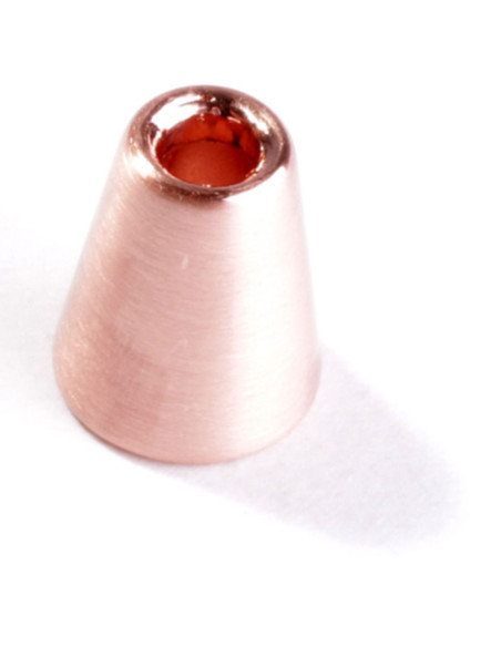 Ponteira de metal em forma de sino para cordões - Ouro rosa