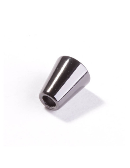 Ponteira de metal em forma de sino para cordões - Canhão de fuzil