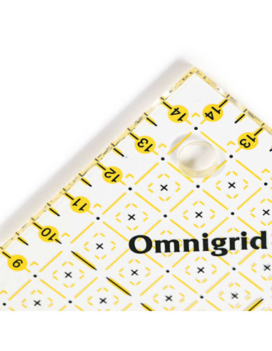Regra triângulo retângulo Omnigrid 1/2 quadrados