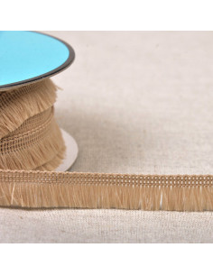 Mini franja - Bege