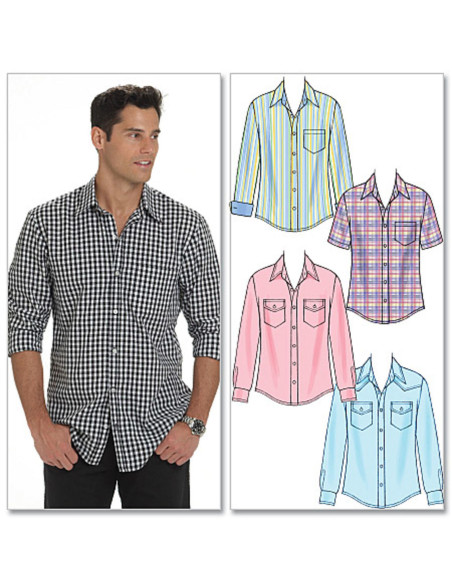 Molde de camisetas para homens