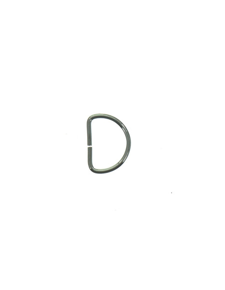 Anel em D 16 mm - Cano de fuzil