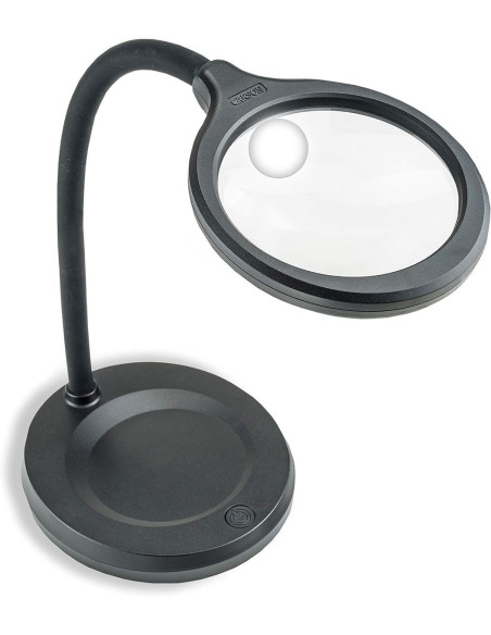 Lâmpada lupa de mesa ultra luminosa Carson Optical