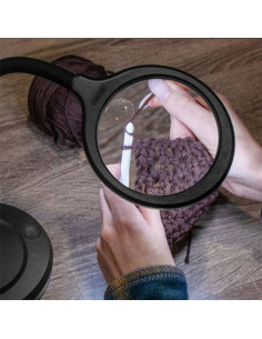 Lâmpada lupa de mesa ultra luminosa Carson Optical 2
