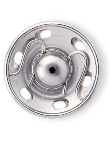 Botões de pressão para costurar 30 mm - Prata