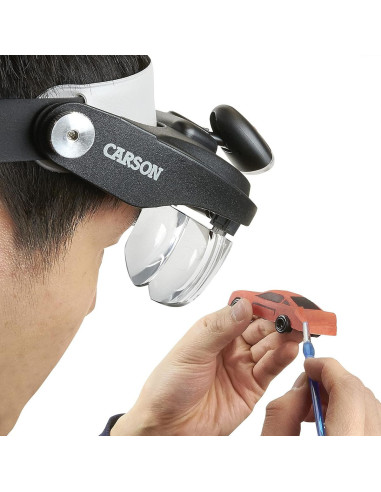 Lupa de cabeça Magnivisor Deluxe Carson Optical