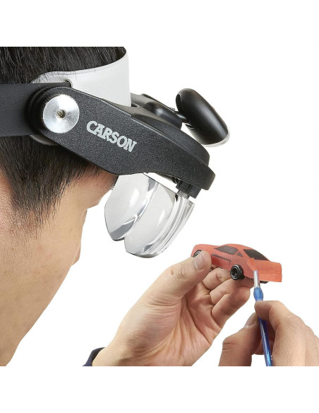 Lupa de cabeça Magnivisor Deluxe Carson Optical