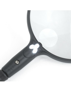 Lupa com braço flexível iluminado MagniFlex Carson Optical 2