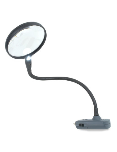 Lupa com braço flexível iluminado MagniFlex Carson Optical