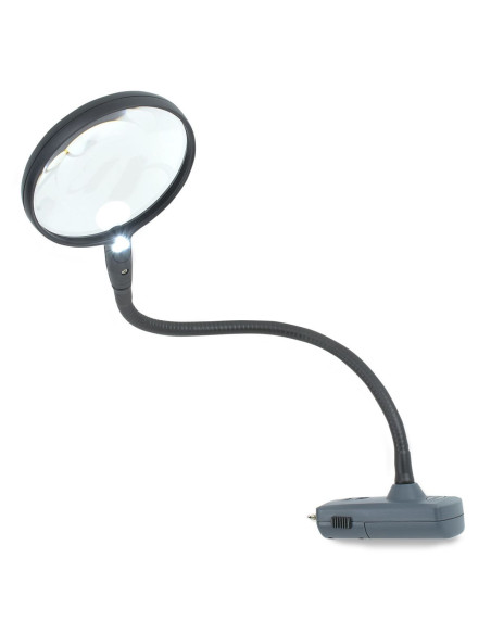 Lupa com braço flexível iluminado MagniFlex Carson Optical