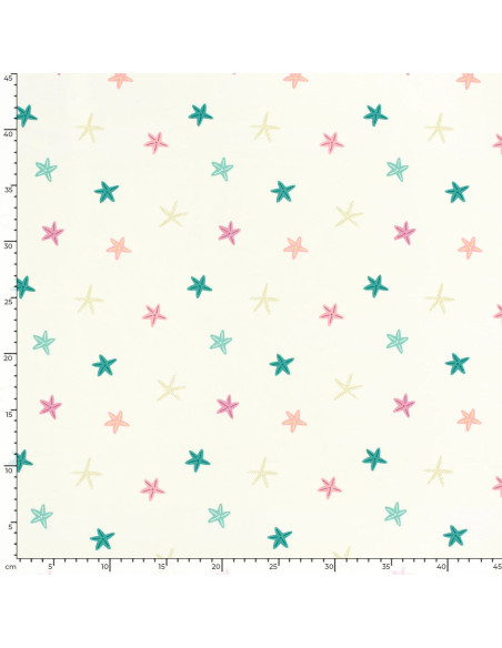 Tecido lycra maiô - Estrela do mar