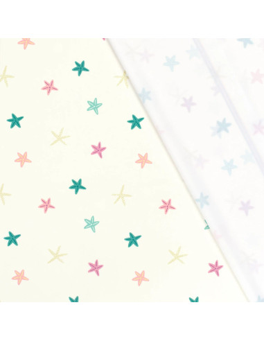 Tecido lycra maiô - Estrela do mar