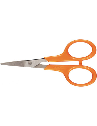Tesoura Fiskars precisão lâminas retas 10 cm