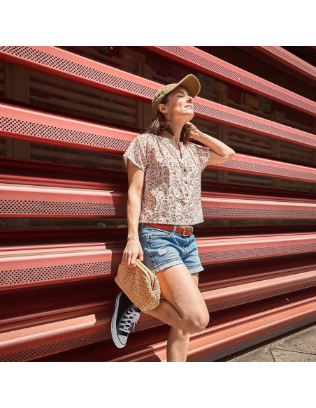 Molde de blusa ou vestido Okinawa - Ikatee