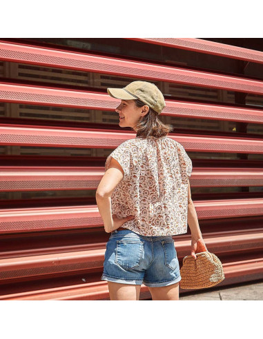Molde de blusa ou vestido Okinawa - Ikatee