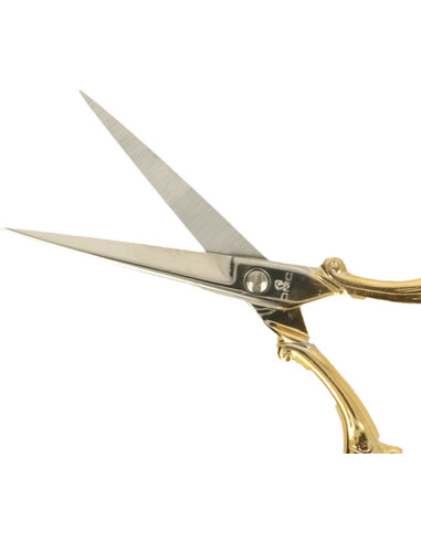 Tesoura de bordar pavão dourado DMC 9 cm