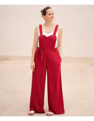 Molde de macacão, calça e short Hélium - Anna Rose patterns