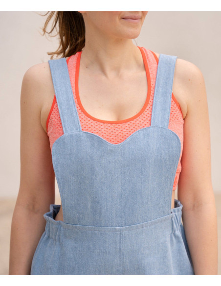 Molde de macacão, calça e short Hélium - Anna Rose patterns