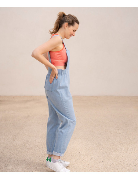 Molde de macacão, calça e short Hélium - Anna Rose patterns