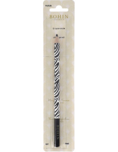 Giz de cera Zebra Bohin - Preto 2