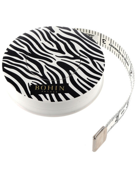 Fita métrica padrão de costura 150 cm Zebra Bohin
