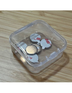 Discos adesivos magnéticos para alças de réguas de patchwork