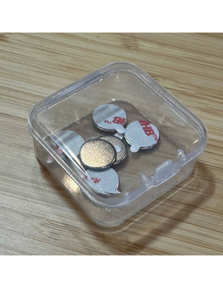 Discos adesivos magnéticos para alças de réguas de patchwork
