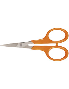 Tesoura Fiskars precisão lâminas curvas 10 cm