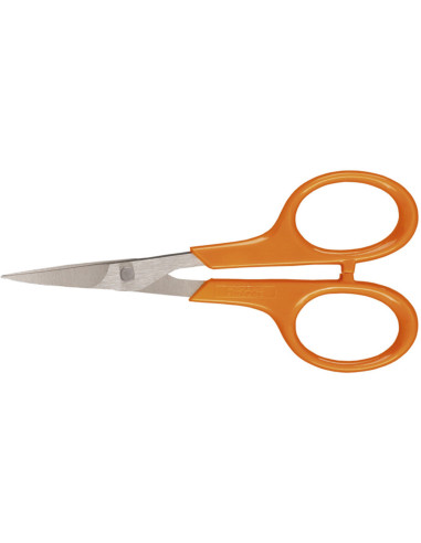 Tesoura Fiskars precisão lâminas curvas 10 cm