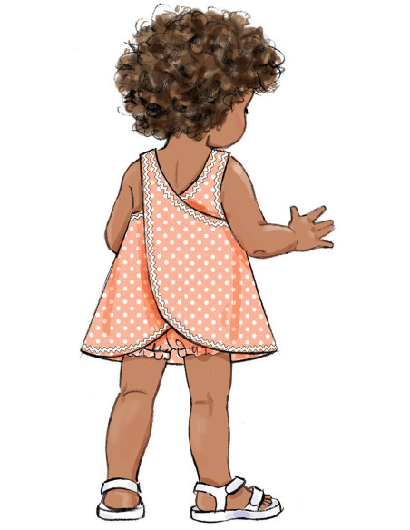 Molde de vestido - Butterick 7003
