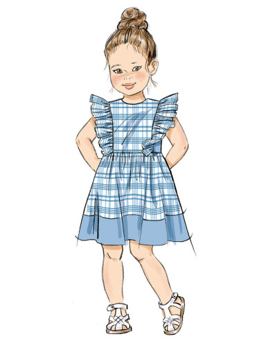 Molde de vestido - Butterick 7004