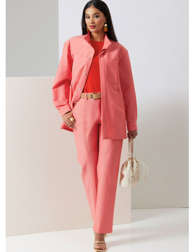 Molde de camisa - Vogue 2039