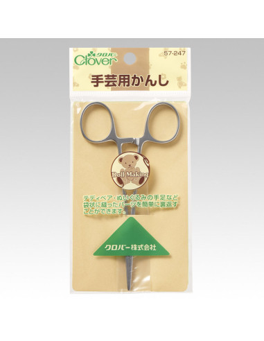 Tesoura de estofamento para pelúcias 13 cm Clover