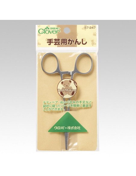 Tesoura de estofamento para pelúcias 13 cm Clover
