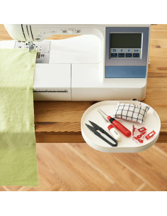 Bandeja de armazenamento para mesa Clover - Cru 2
