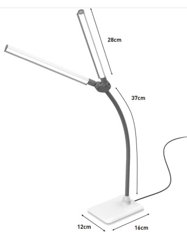 Lâmpada de mesa DuoPro Daylight