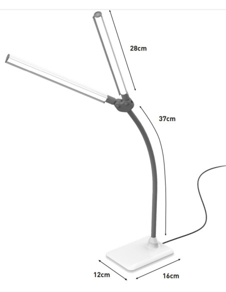 Lâmpada de mesa DuoPro Daylight