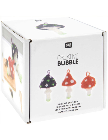 Kit de crochê Creative Bubble - Shrooom