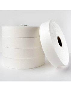 Fita de entretela termocolante para tecelagem de rolos - 3 cm x 25 m