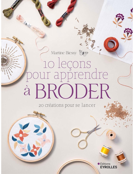 Livro 10 lições para aprender a bordar