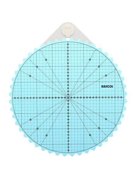 Tapete de corte auto-regenerativo rotativo bloqueável Rascol 35 cm