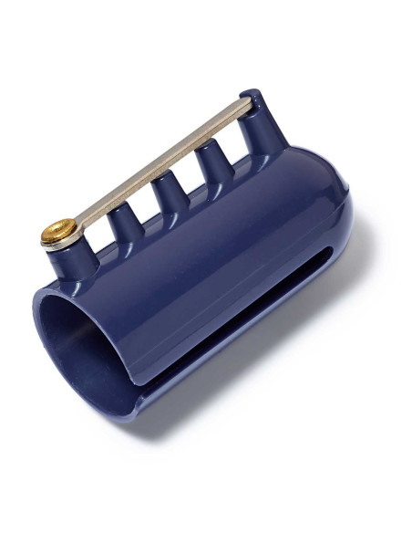 Dedal de tricô com 4 guias de fio