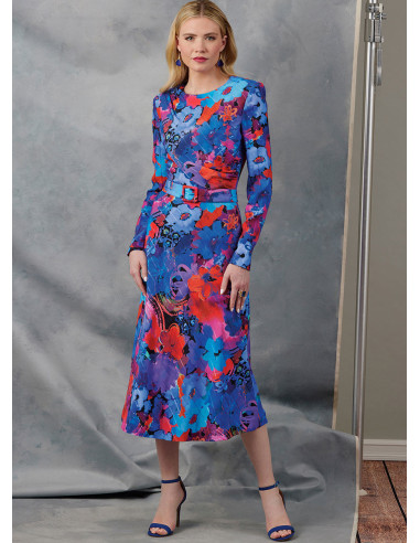 Molde de vestido - Vogue 2043