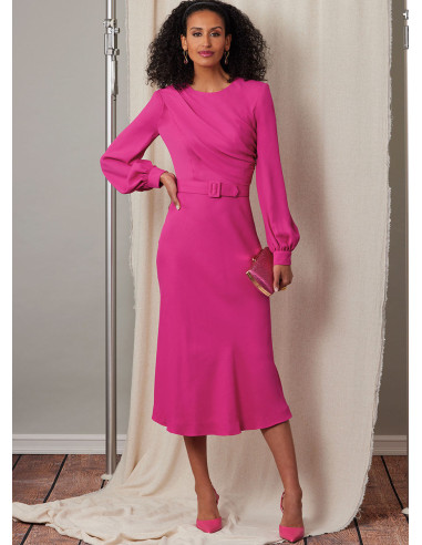 Molde de vestido - Vogue 2043