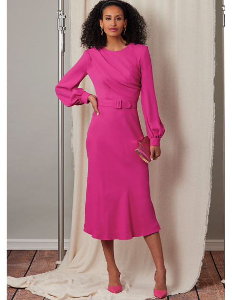 Molde de vestido - Vogue 2043