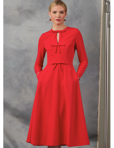 Molde de vestido - Vogue 2044