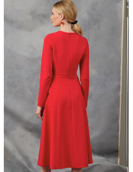 Molde de vestido - Vogue 2044