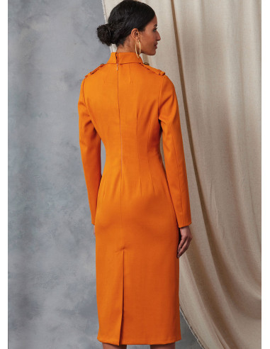 Molde de vestido - Vogue 2045
